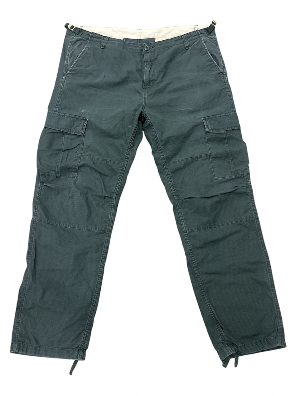 Carhartt WIP Aviation Ripstop Dark Slate Cargo Pants Size: 38 x 32
